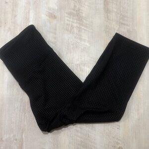 Old Navy Active Black Textured Leggings